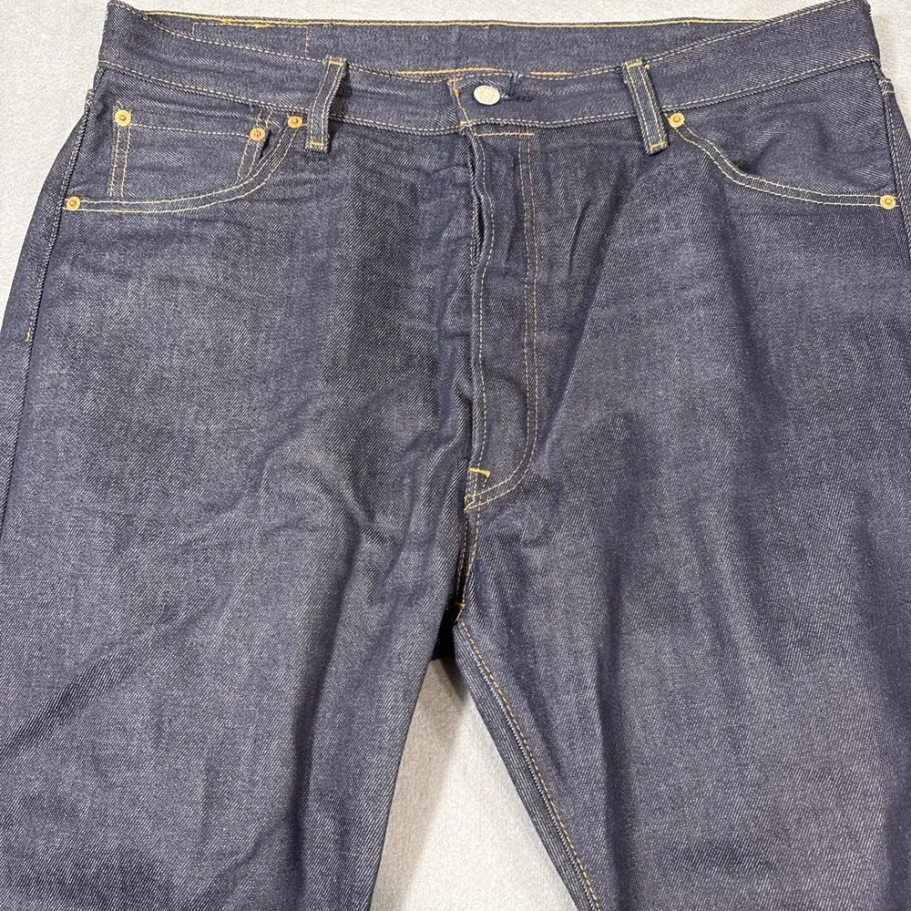 JEANS STRAGHT Levi's 501 Shrink-to-Fit MENS 38 X 30 NWOT ORIGINAL BUTTON FLY